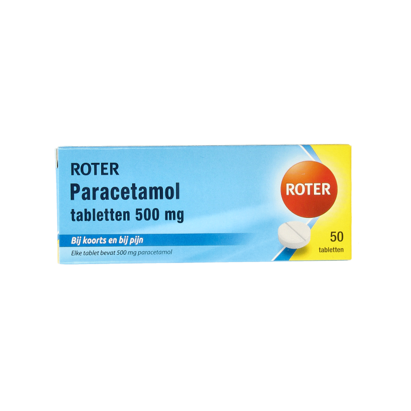 Roter Paracetamol 500mg 50 Tabletten