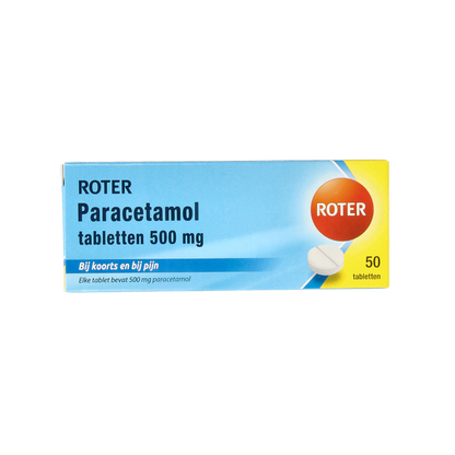Roter Paracetamol 500mg 50 Tabletten