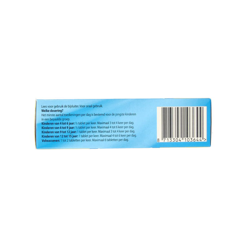Roter Paracetamol 500mg 50 Tabletten