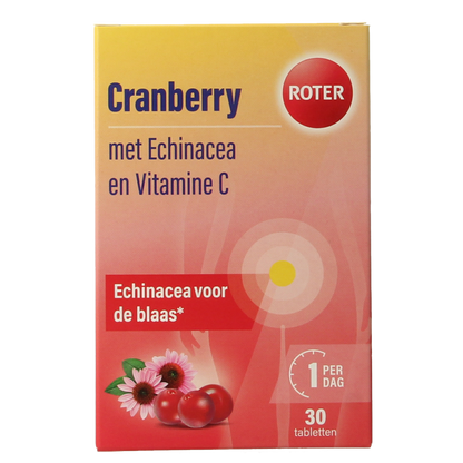 Roter Cranberry vitamine C & echinacea 30 Tabletten