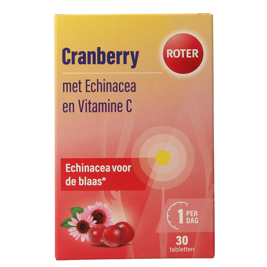 Roter Cranberry vitamine C & echinacea 30.00 Tabletten