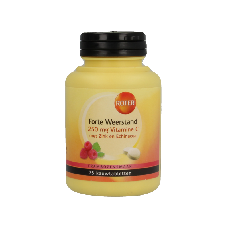 Roter Vitamine C weerstand forte 250mg 75 Tabletten
