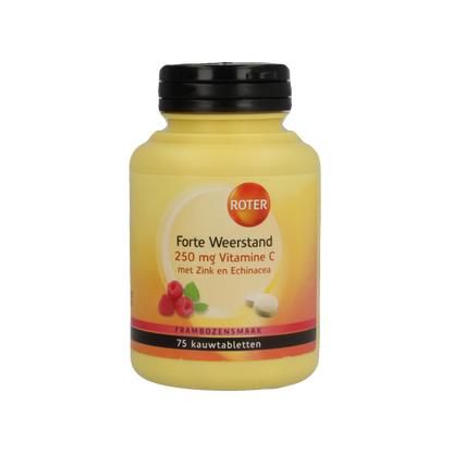Roter Vitamine C weerstand forte 250mg 75 Tabletten
