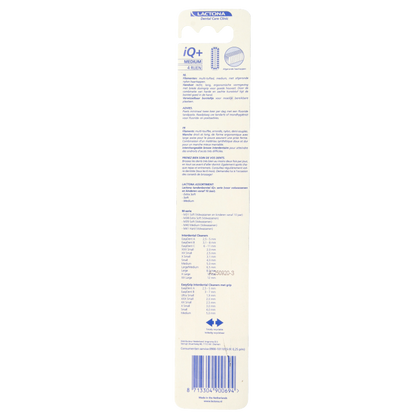 Lactona Tandenborstel IQ+ medium 1 Stuks
