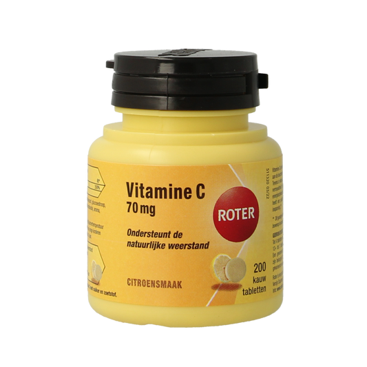 Roter Vitamine C 70mg kauwtablet 200.00 Kauwtabletten