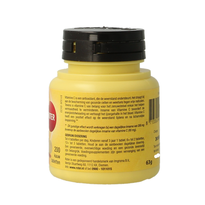 Roter Vitamine C 70mg kauwtablet 200 Kauwtabletten