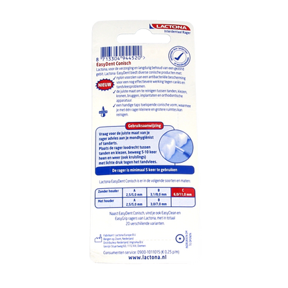 Lactona Easydent C 6-11mm 8 Stuks