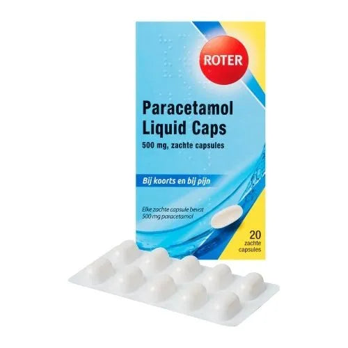 Roter Paracetamol 500mg 20 Licaps