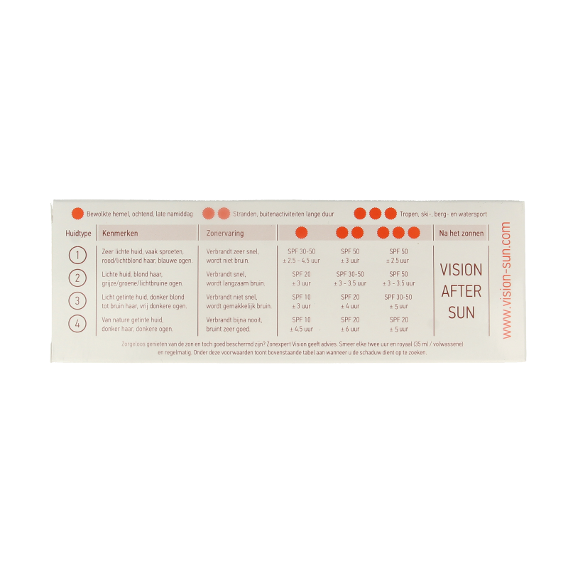 Vision Extra care SPF30 180 Milliliter