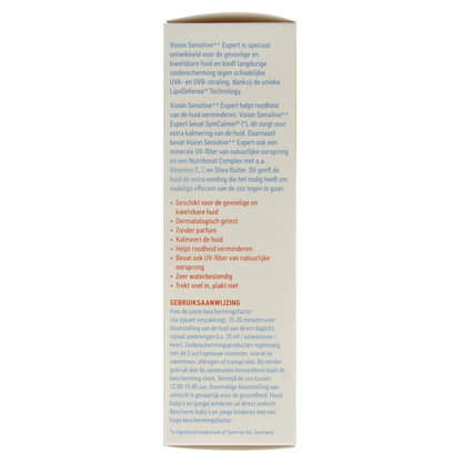 Vision High sensitive SPF30 180 Milliliter