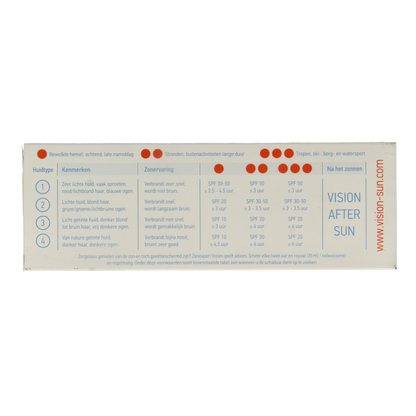 Vision High sensitive SPF30 180 Milliliter