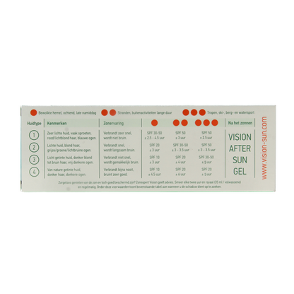 Vision Aftersun aloe vera gel 180 Milliliter