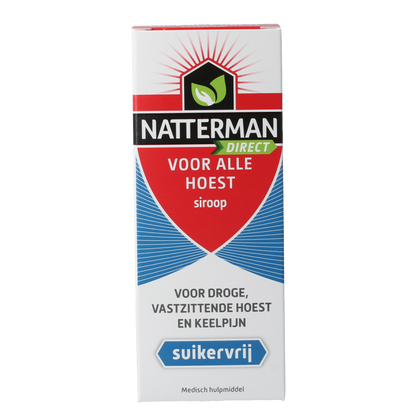 Natterman Hoest drank alle hoest suikervrij 120 Milliliter