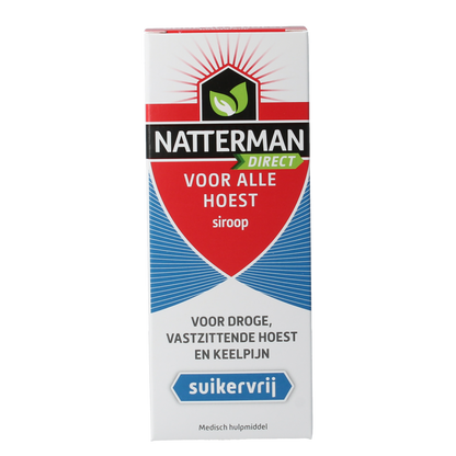 Natterman Hoest drank alle hoest suikervrij 120.00 Milliliter