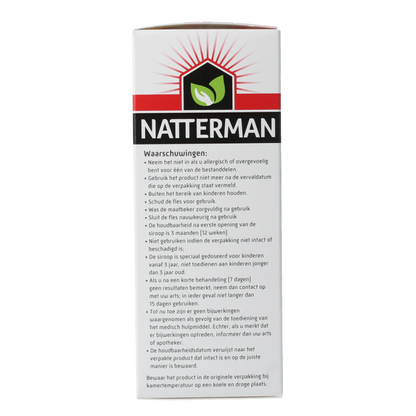 Natterman Hoest drank alle hoest suikervrij 120 Milliliter