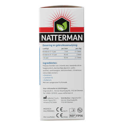 Natterman Hoest drank alle hoest suikervrij 120 Milliliter