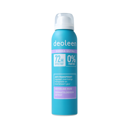 Deoleen Deodorant spray intense gevoelige huid 150.00 Milliliter