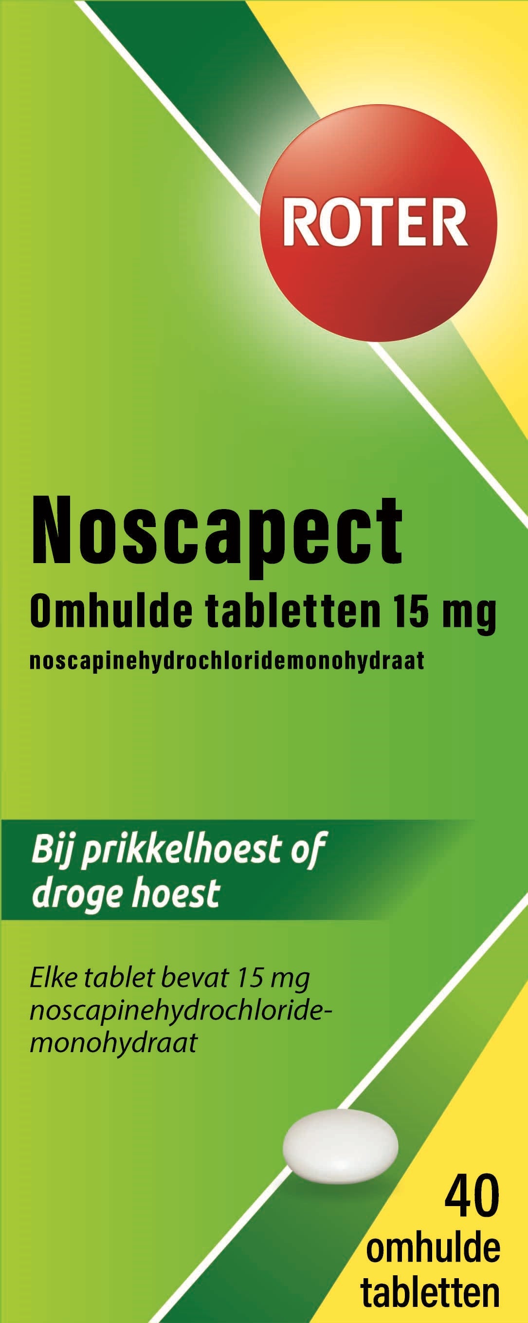 Roter Noscapect 40.00 Tabletten