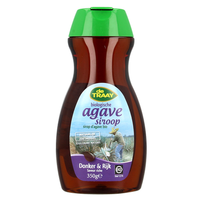 de Traay Agavesiroop donker en rijk bio 350.00 Gram