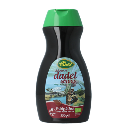 de Traay Dadelstroop fruitig & zoet bio 350.00 Gram