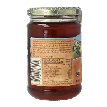 de Traay Kastanjehoning tamme bio 350.00 Gram