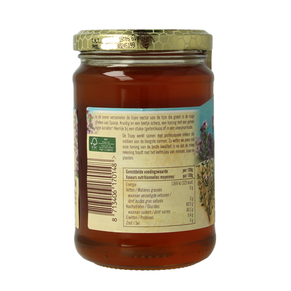 Traay Tijm- met bloemenhoning 350 Gram