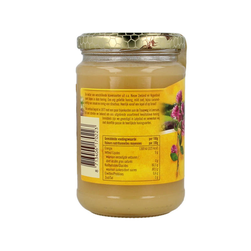 Traay Klaverhoning creme 350 Gram