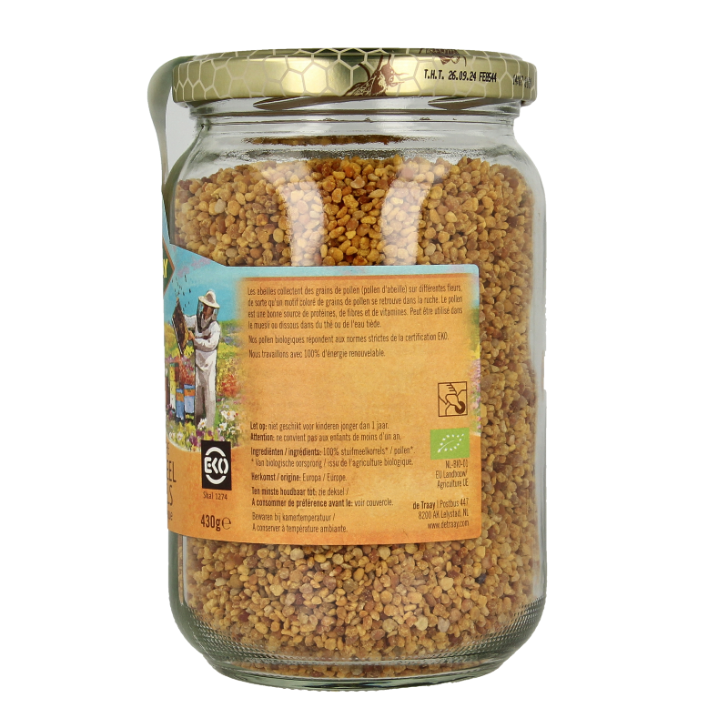 Traay Stuifmeelkorrels biologisch 430 Gram