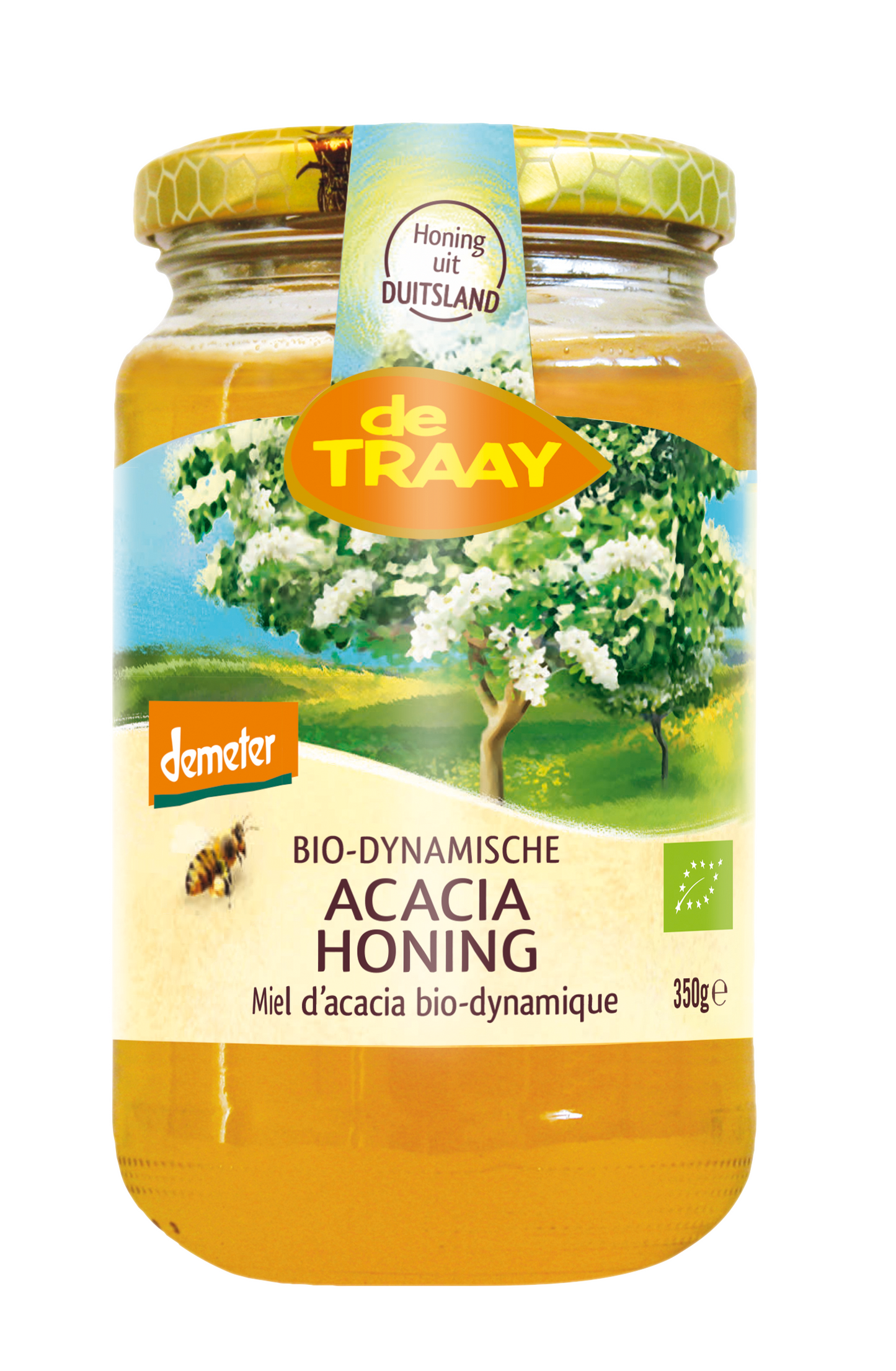 de Traay Acaciahoning demeter bio 350.00 Gram