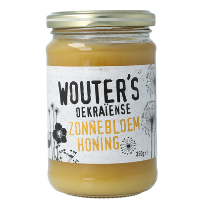 de Traay Wouters Oekraiense zonnebloemhoning 350.00 Gram