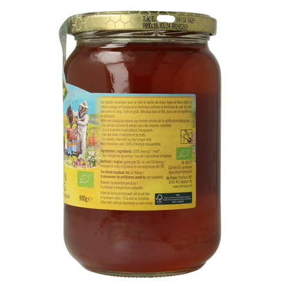de Traay Bloemenhoning vloeibaar bio 900.00 Gram