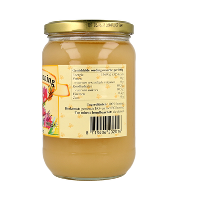 De Imker Bloemenhoning creme 900 Gram