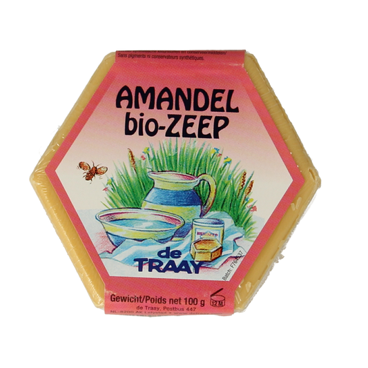 de Traay Zeep amandel bio 100.00 Gram