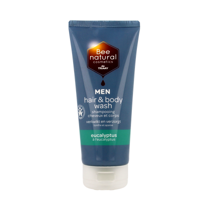 Traay Bee Honest Hair & body wash men eucalyptus 200.00 Milliliter