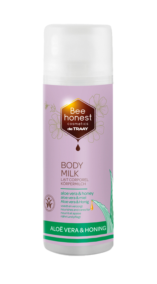 Traay Bee Honest Bodymilk aloe vera & honing 150.00 Milliliter