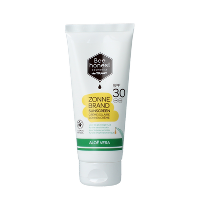 Traay Bee Honest Zonnebrand aloe & honing SPF30 100.00 Milliliter