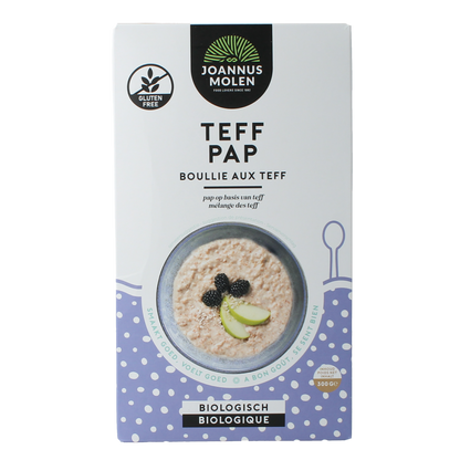 Joannusmolen Teff pap bio 300.00 Gram
