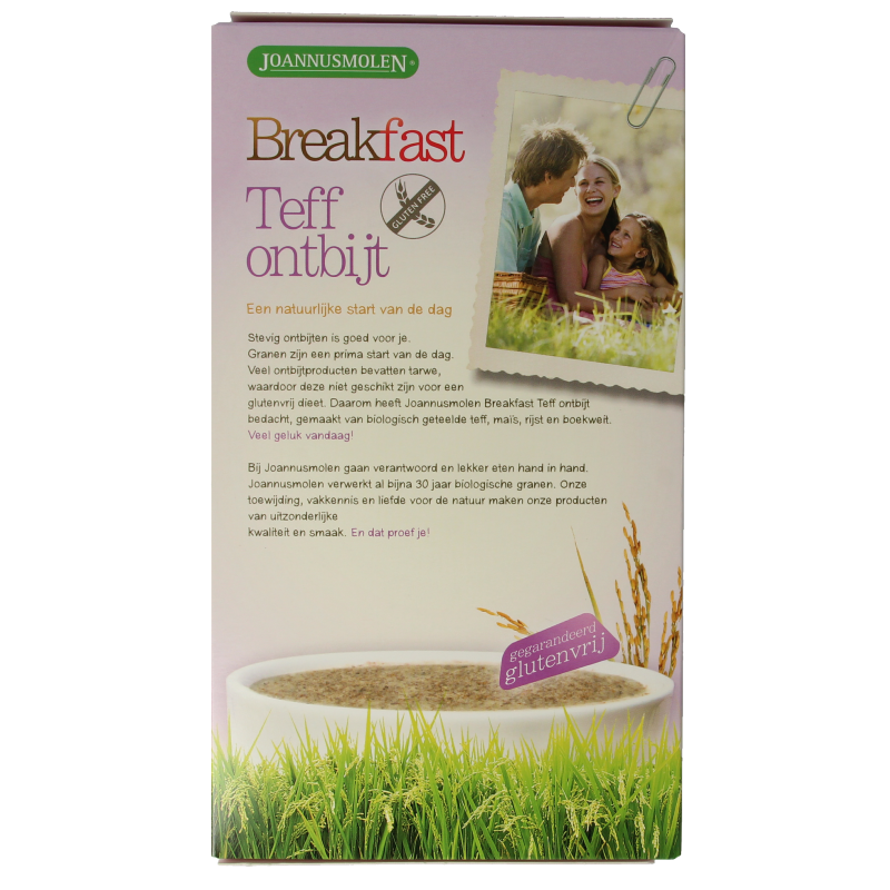 Joannusmolen Breakfast teff ontbijt bio 300 Gram