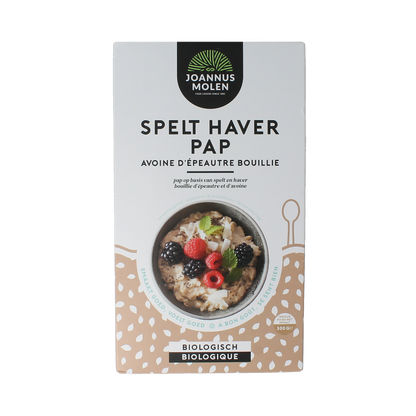 Joannusmolen Spelt haver pap bio 300.00 Gram