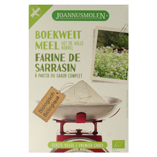 Joannusmolen Boekweitmeel eerste keuze bio 350 Gram