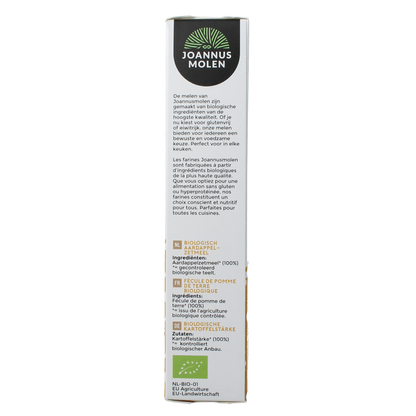 Joannusmolen Aardappelzetmeel bio 250.00 Gram