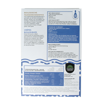 Joannusmolen Pannenkoekmeel bio 300 Gram