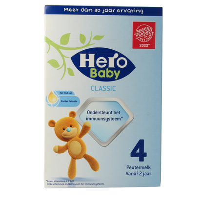 Hero Nutrasense peutermelk 4 (2+jr) 700 Gram