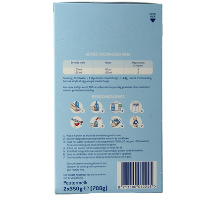 Hero Nutrasense peutermelk 4 (2+jr) 700 Gram