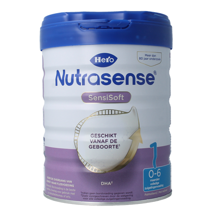 Hero Nutrasense SensiSoft 1 (0-6 mnd) 800 Gram