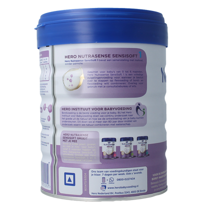 Hero Nutrasense SensiSoft 1 (0-6 mnd) 800 Gram
