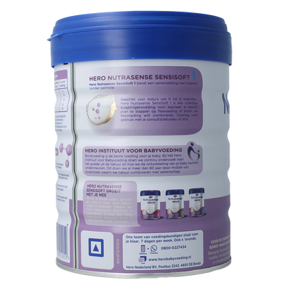 Hero Nutrasense SensiSoft 1 (0-6 mnd) 800.00 Gram