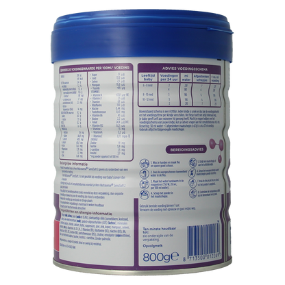 Hero Nutrasense SensiSoft opvolgmelk 2 (6-12mnd) 800.00 Gram