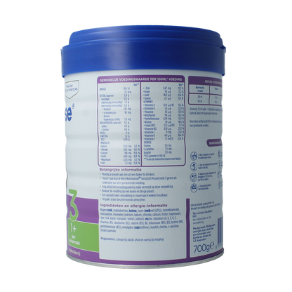 Hero SensiSoft peutermelk 3 (1+jr) 700 Gram