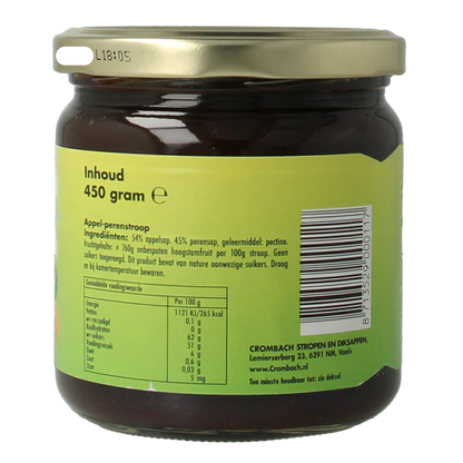 Crombach Appel perenstroop 450 Gram